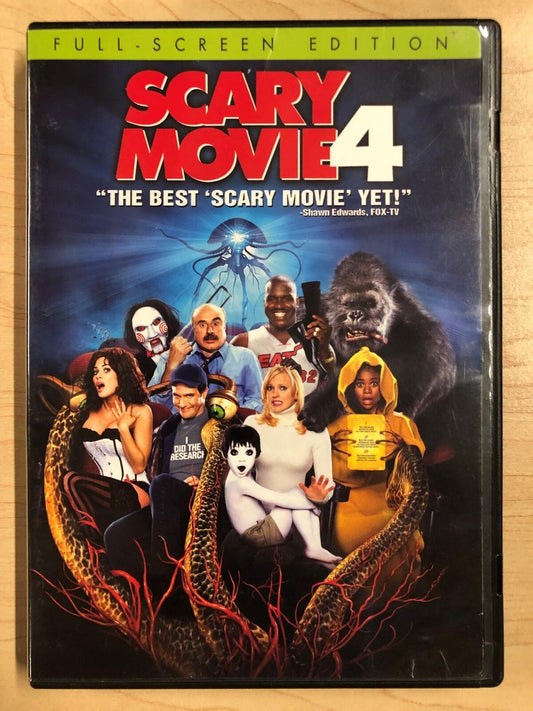 Scary Movie 4 (DVD, Full Screen, 2006) - J1022