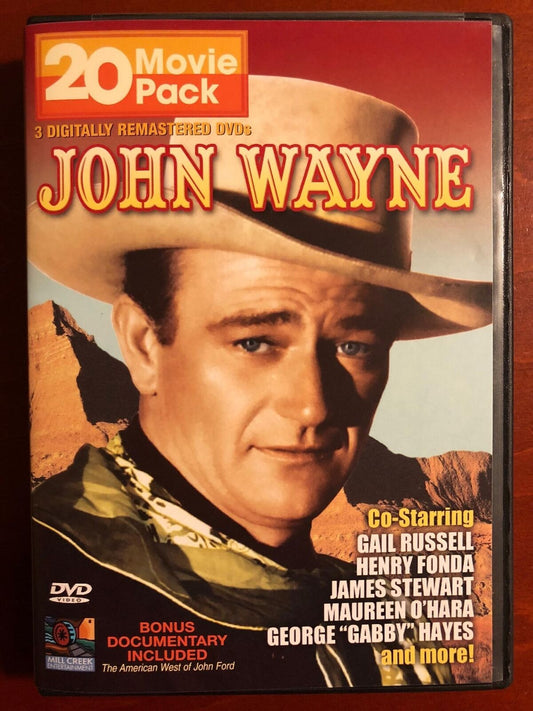 John Wayne 20 Movie Pack - Angel and the Badman, Blue S... (DVD, 3-Disc) - J0806