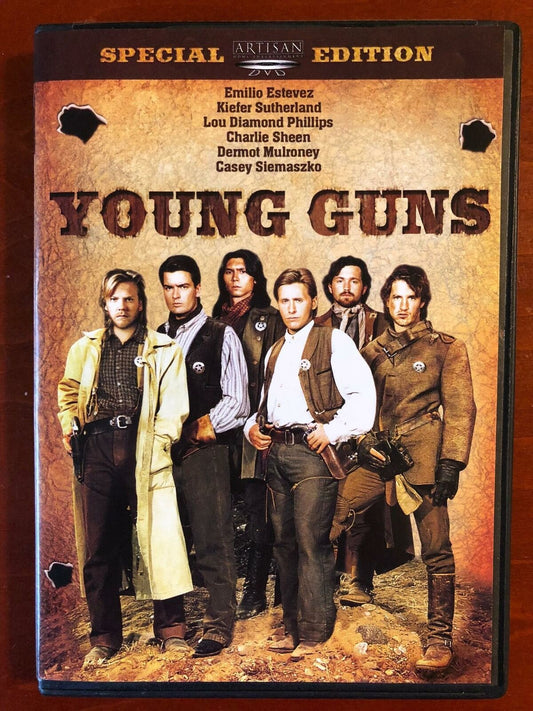 Young Guns (DVD, 1988, Special Edition) - H1010