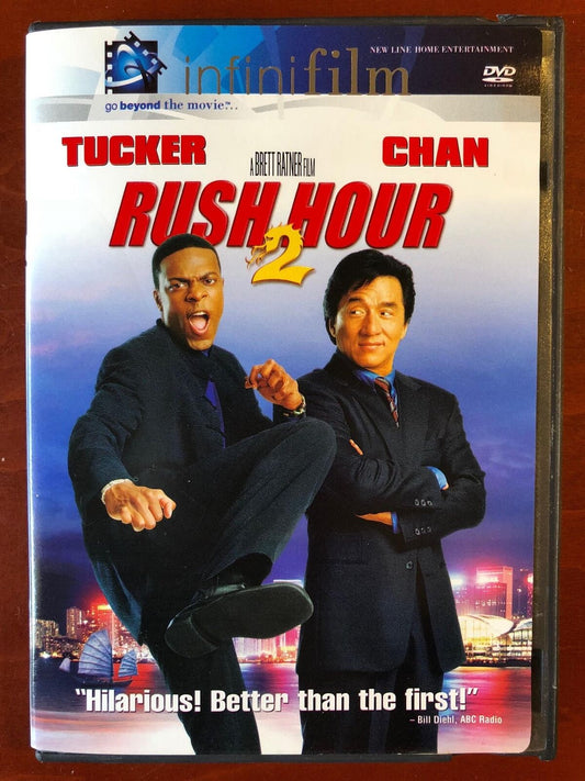 Rush Hour 2 (DVD, 2001) - J1105