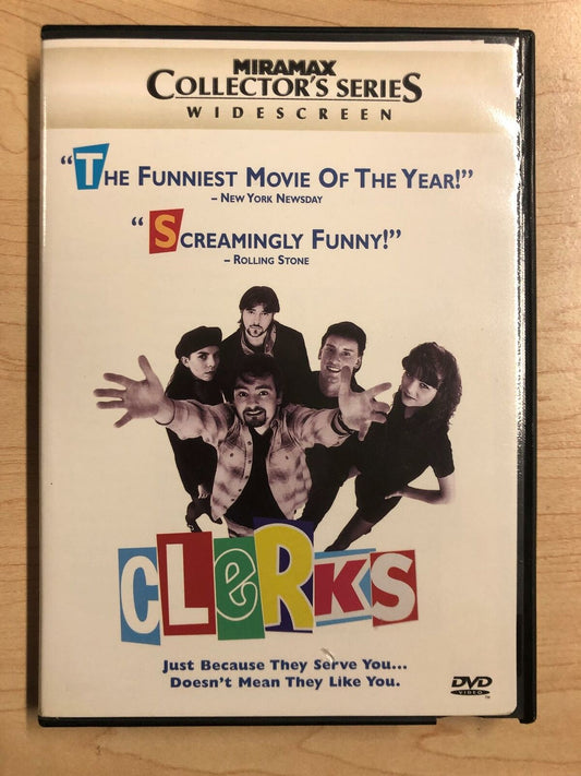 Clerks (DVD, 1994, Miramax Collectors Series, Widescreen) - K10