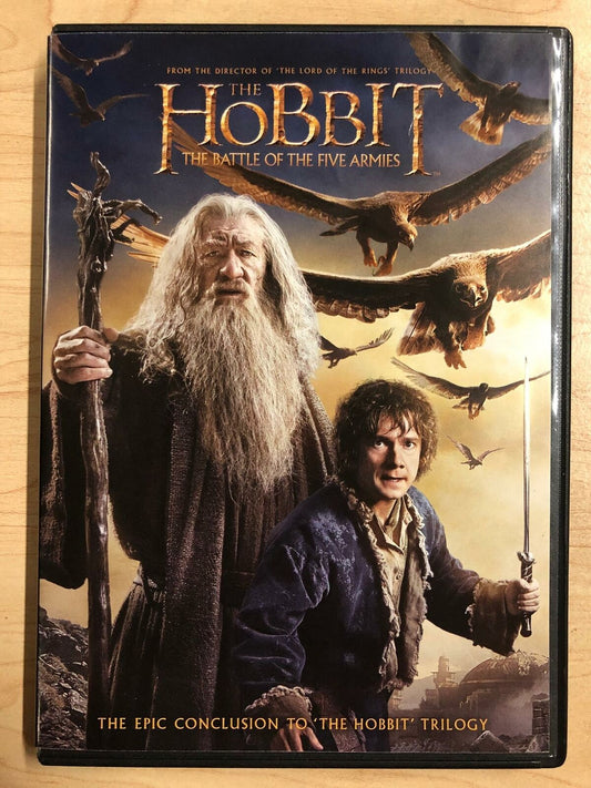 The Hobbit The Battle of the Five Armies (DVD, 2014) - J1022