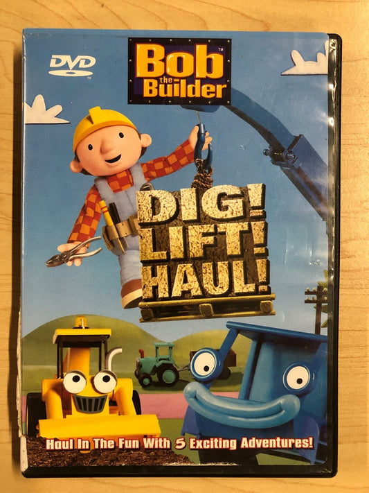 Bob the Builder - Dig Lift Haul (DVD, 2004) - G1219