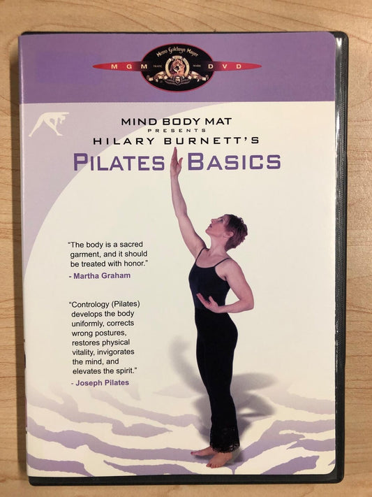 Hilary Burnett - Pilates Basics (DVD, exercise, 2001) - J0205