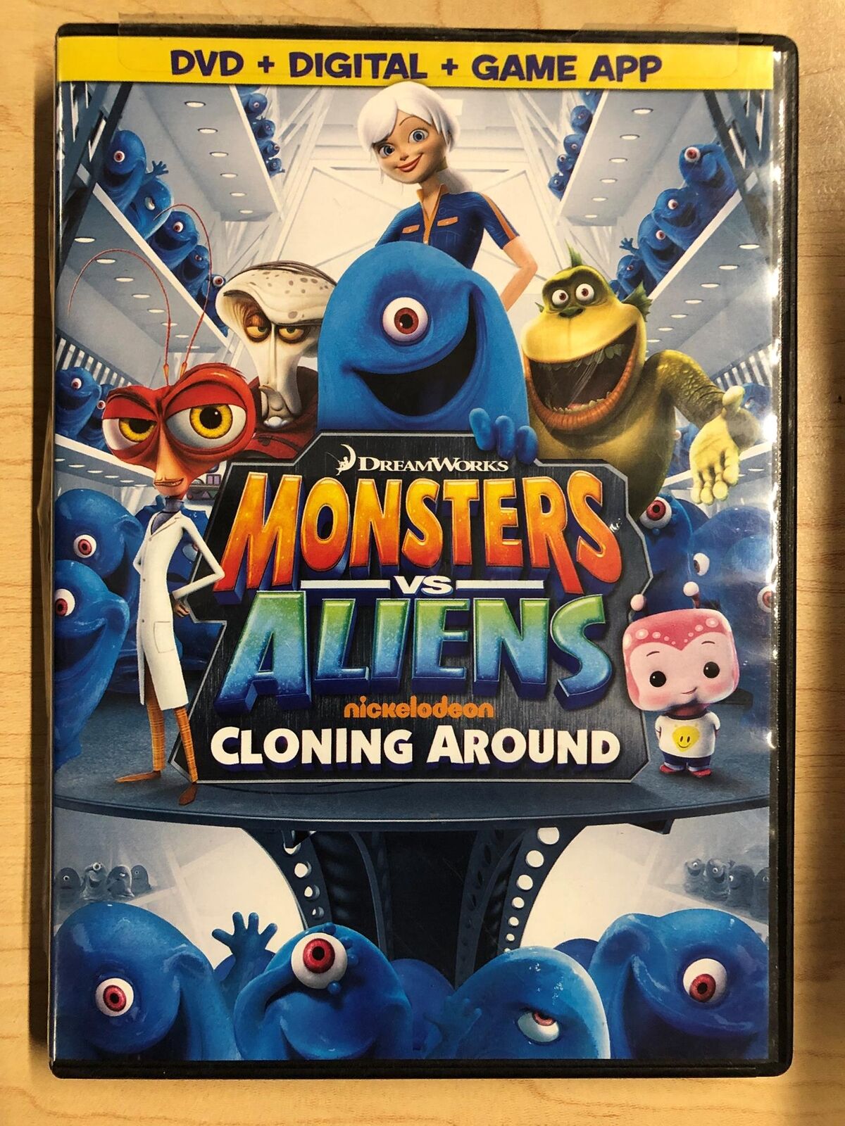 Monsters vs Aliens - Cloning Around (DVD, Nickelodeon, 2013) - J0611 ...