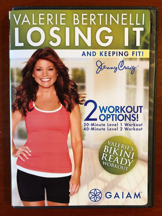 Valerie Bertinelli - Losing It and Keeping Fit (DVD, 2009, exercise) - I1030