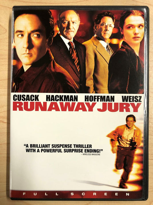 Runaway Jury (DVD, 2003, Full Screen) - L02