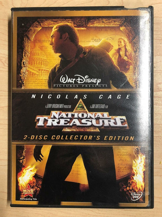 National Treasure (DVD, Disney, 2-disc Collectors Edition, 2004) - J0917