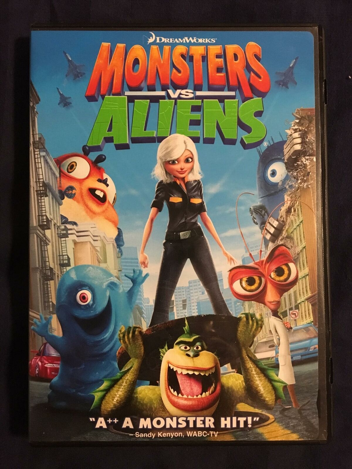 Monsters vs. Aliens (DVD, 2009) - K0107