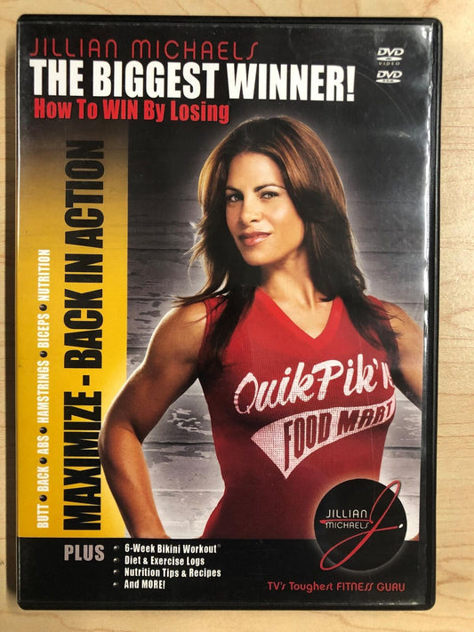 Jillian Michaels The Biggest Winner - Maximize Back in Action (DVD) - J0205