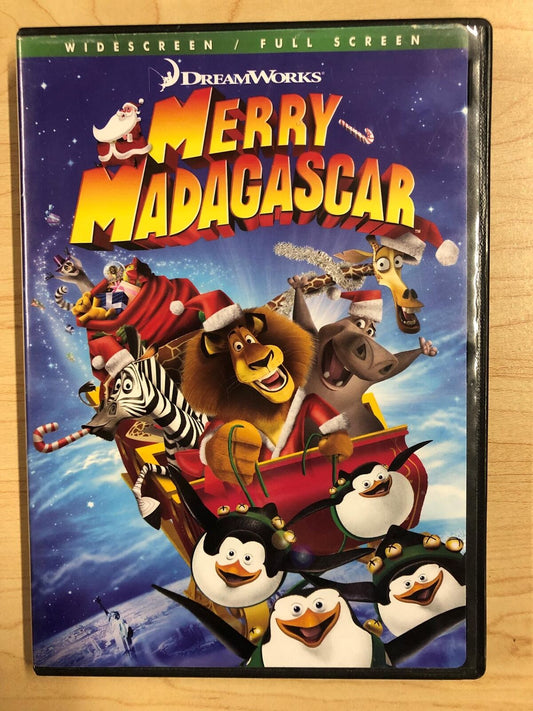 Merry Madagascar (DVD, 2009, Christmas) - I0911