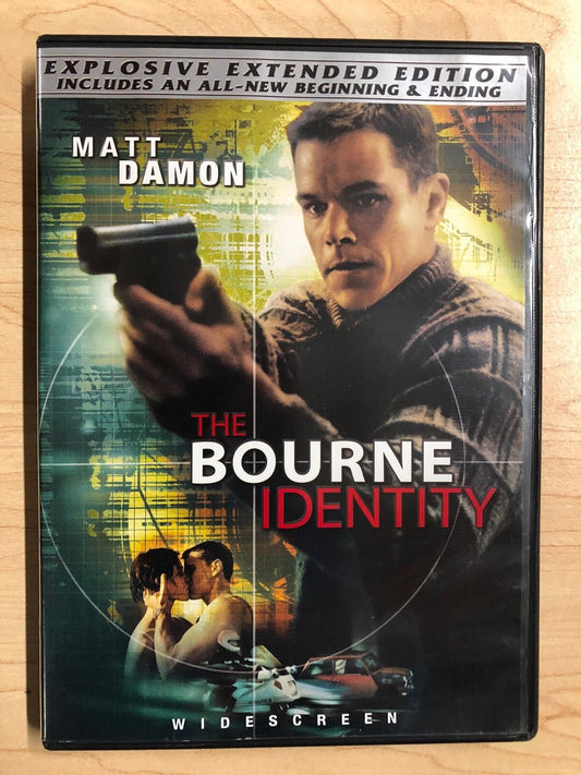 The Bourne Identity (DVD, 2002, Widescreen) - J1231