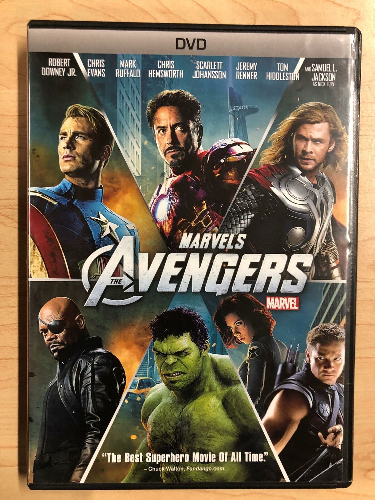 The Avengers (DVD, 2012, Marvel) - J1231