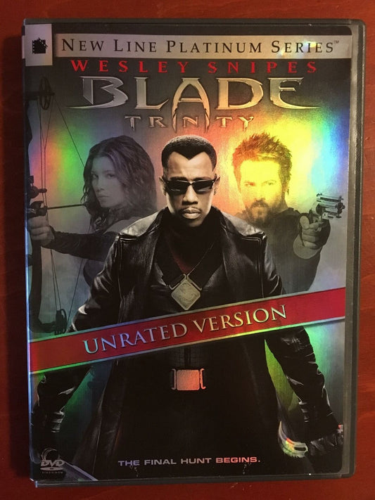 Blade - Trinity (DVD, 2004, Unrated) - K0428