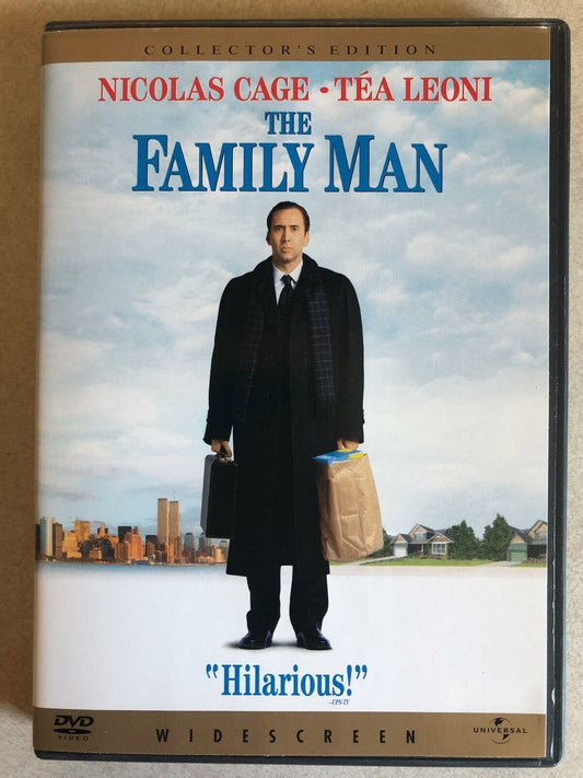 The Family Man (DVD, 2000, Collectors Edition, Widescreen) - J0917