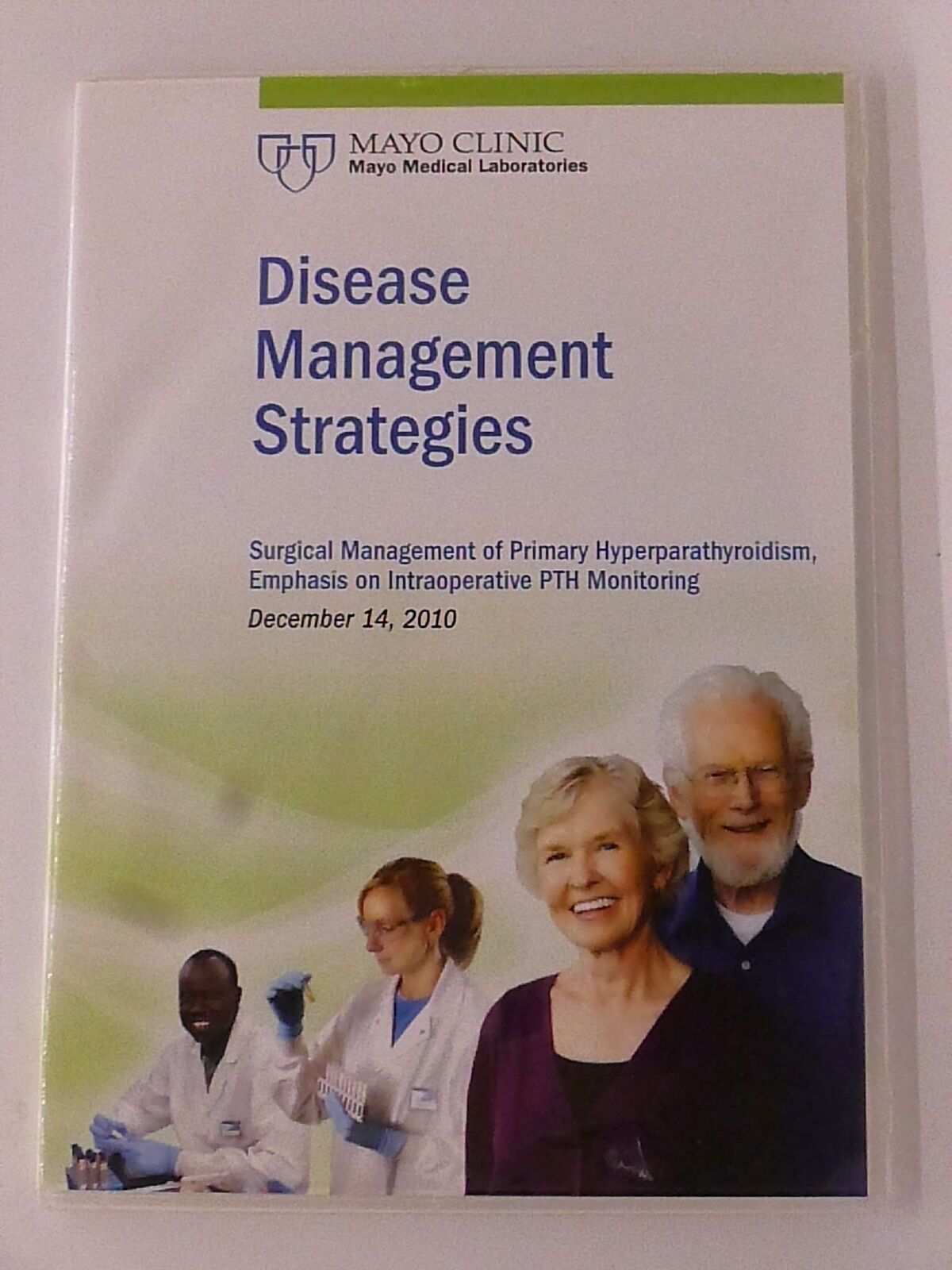 Disease Management Strategies - Hyperparathyroidism (DVD, 2010, Mayo) - G1219