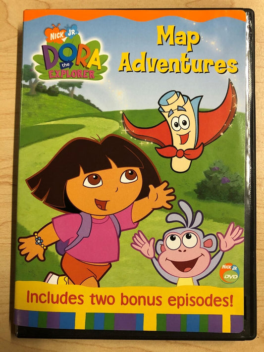 Dora the Explorer - Map Adventures (DVD, 2003, 4 episodes) - I0522