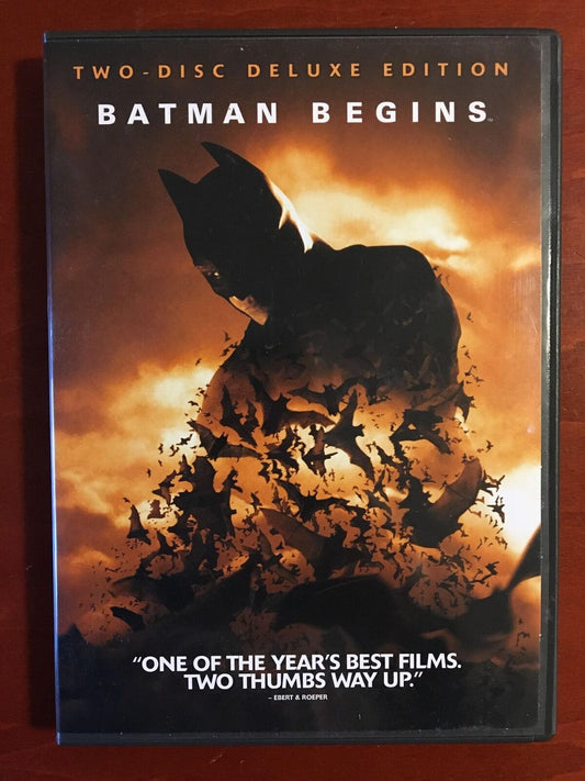 Batman Begins (DVD, 2005, 2-Disc Deluxe Edition) - J1022