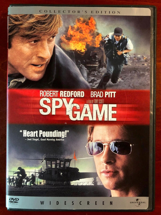 Spy Game (DVD, 2001, Widescreen Collectors Edition) - J1231