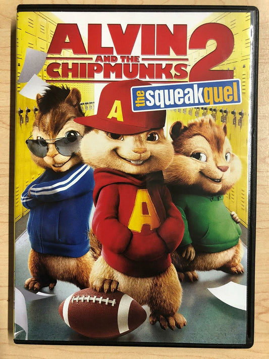 Alvin and the Chipmunks 2 The Squeakquel (DVD, 2009) - J0917