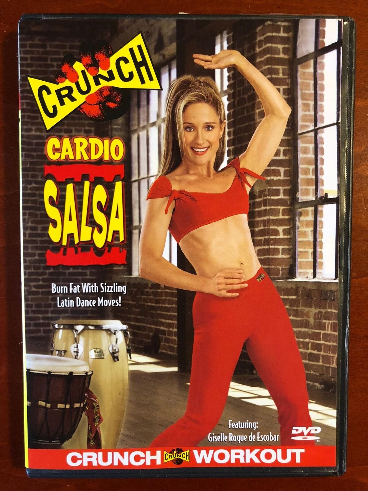 Crunch - Cardio Salsa - Giselle Roque de Escobar (DVD, 2003, exercise) - J0205
