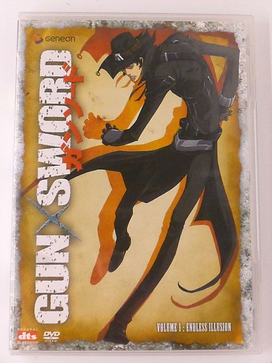 Gun Sword Volume 1 Endless Illusion (DVD, episodes 1-4) - H1114