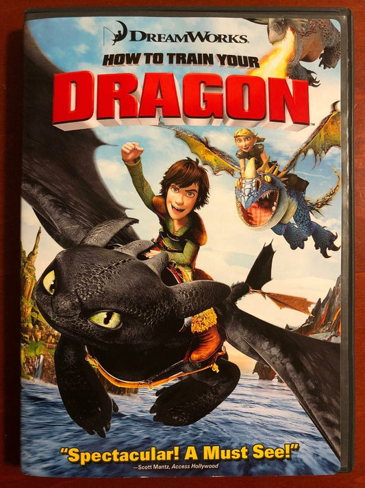 How to Train Your Dragon (DVD, 2010) - J1231