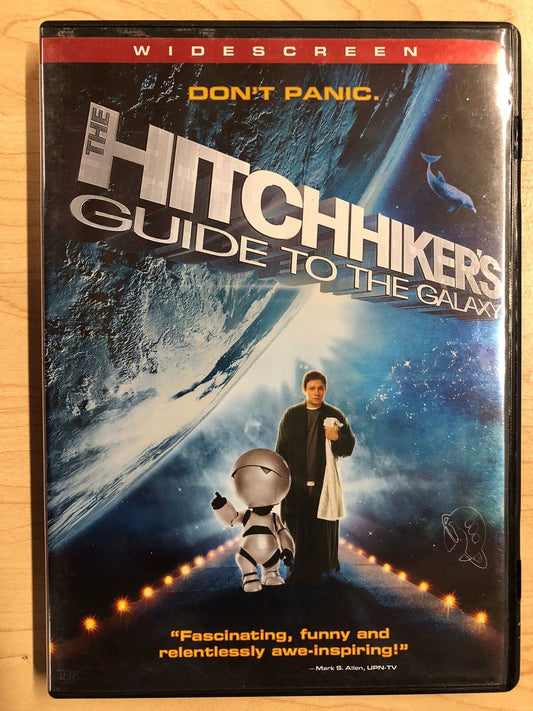 The Hitchhikers Guide to the Galaxy (DVD, 2005, Widescreen) - K0303