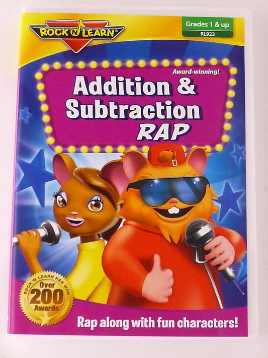 Rock n Learn - Addition and Subtraction Rap (DVD) - J0319