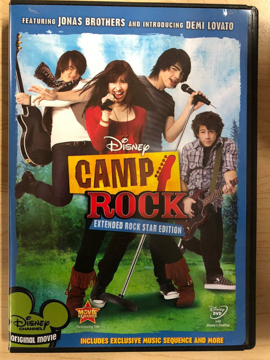 Camp Rock (DVD, 2008, Disney) - G0823