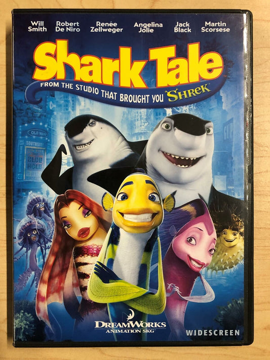 Shark Tale (DVD, 2004, Widescreen) - J1231