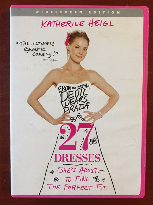 27 Dresses (DVD, 2008, Widescreen) - G0906