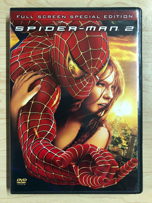 Spider-Man 2 (DVD, 2004, Special Edition, Fullscreen) - I1030