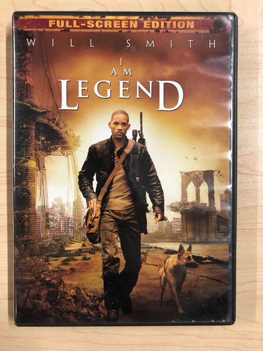 I Am Legend (DVD, 2007, Full Frame) - J1231