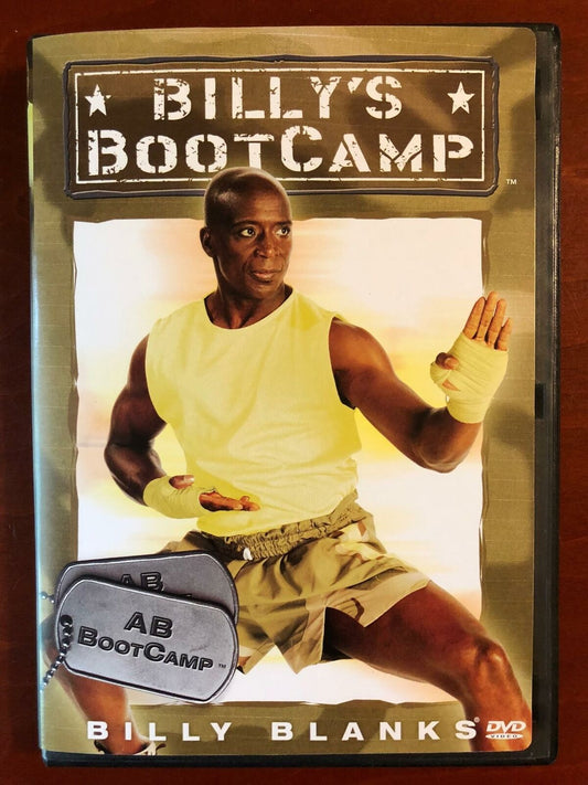 Billy Blanks - Ab Bootcamp (DVD, exercise, 2004) - I0522