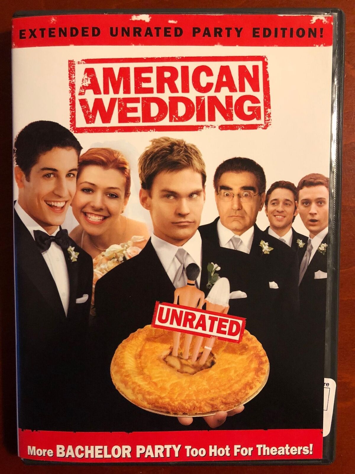 American Wedding (DVD, 2003, Extended unrated Party Edition) - J1105