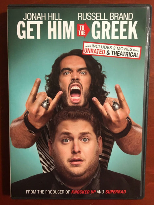 Get Him to the Greek (DVD, 2010, Rated, Unrated) - G0823