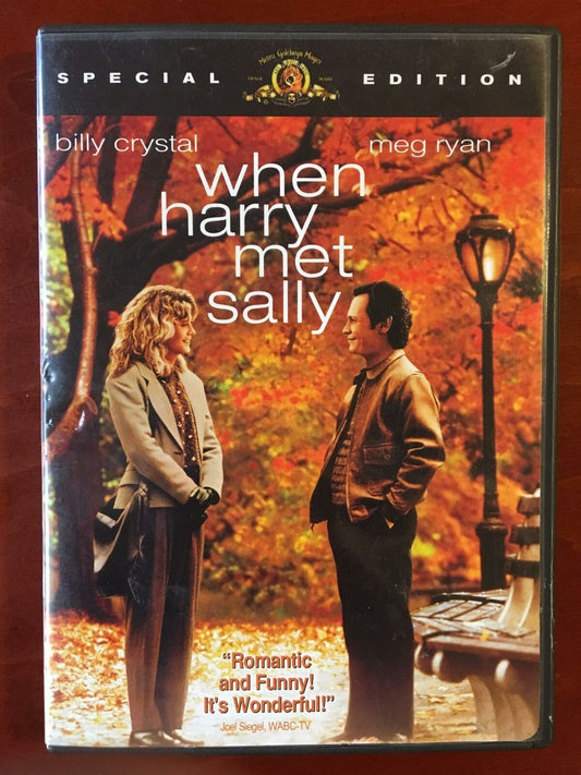 When Harry Met Sally (DVD, 1989, Special Edition) - K0218