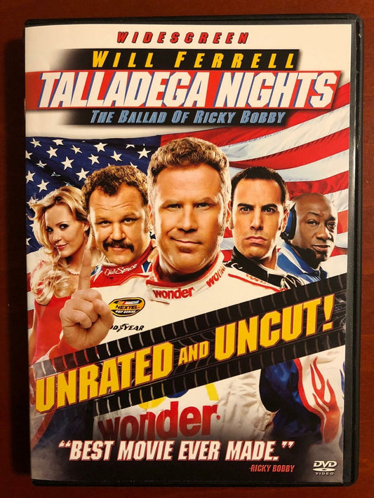 Talladega Nights - The Ballad of Ricky Bobby (DVD, WS, unrated, 2006) - K0428