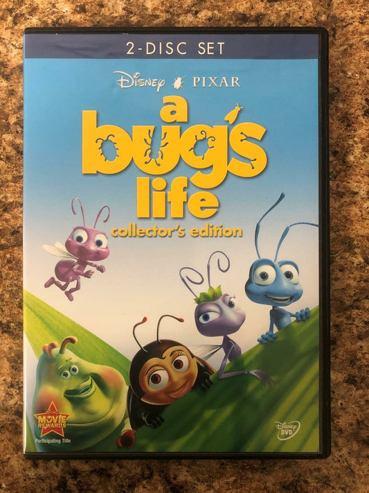 A Bugs Life (DVD, Disney Pixar, Collectors Edition, 1998) - STK