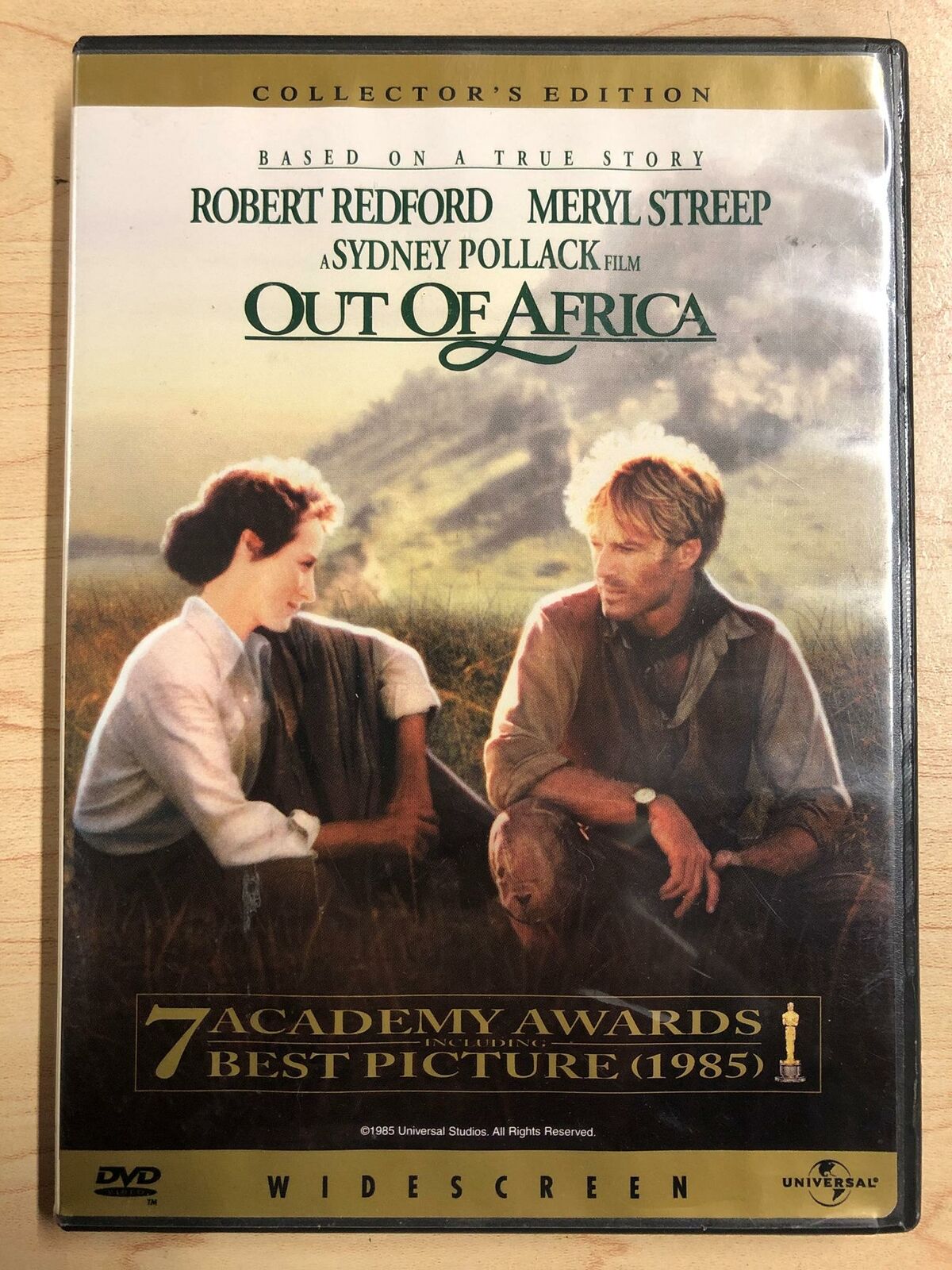 Out of Africa (DVD, 1985, Collectors Edition, Widescreen) - K0218