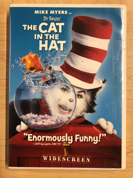 Dr. Seuss The Cat in the Hat (DVD, 2003, Widescreen) - J1231