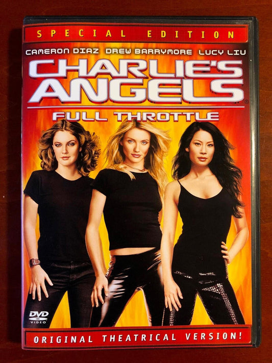 Charlies Angels - Full Throttle (DVD, 2003, Special Edition) - J1105