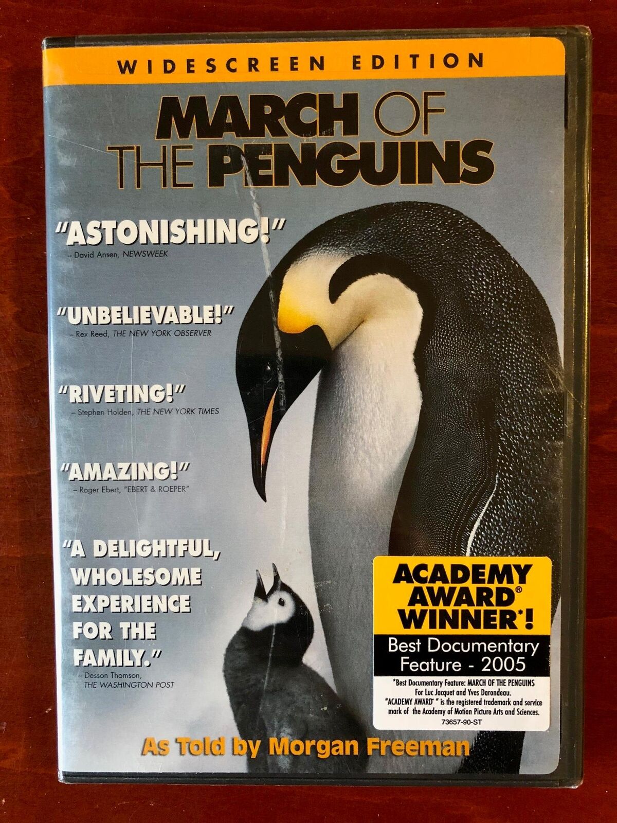 March of the Penguins (DVD, 2005, Widescreen) - NEW24