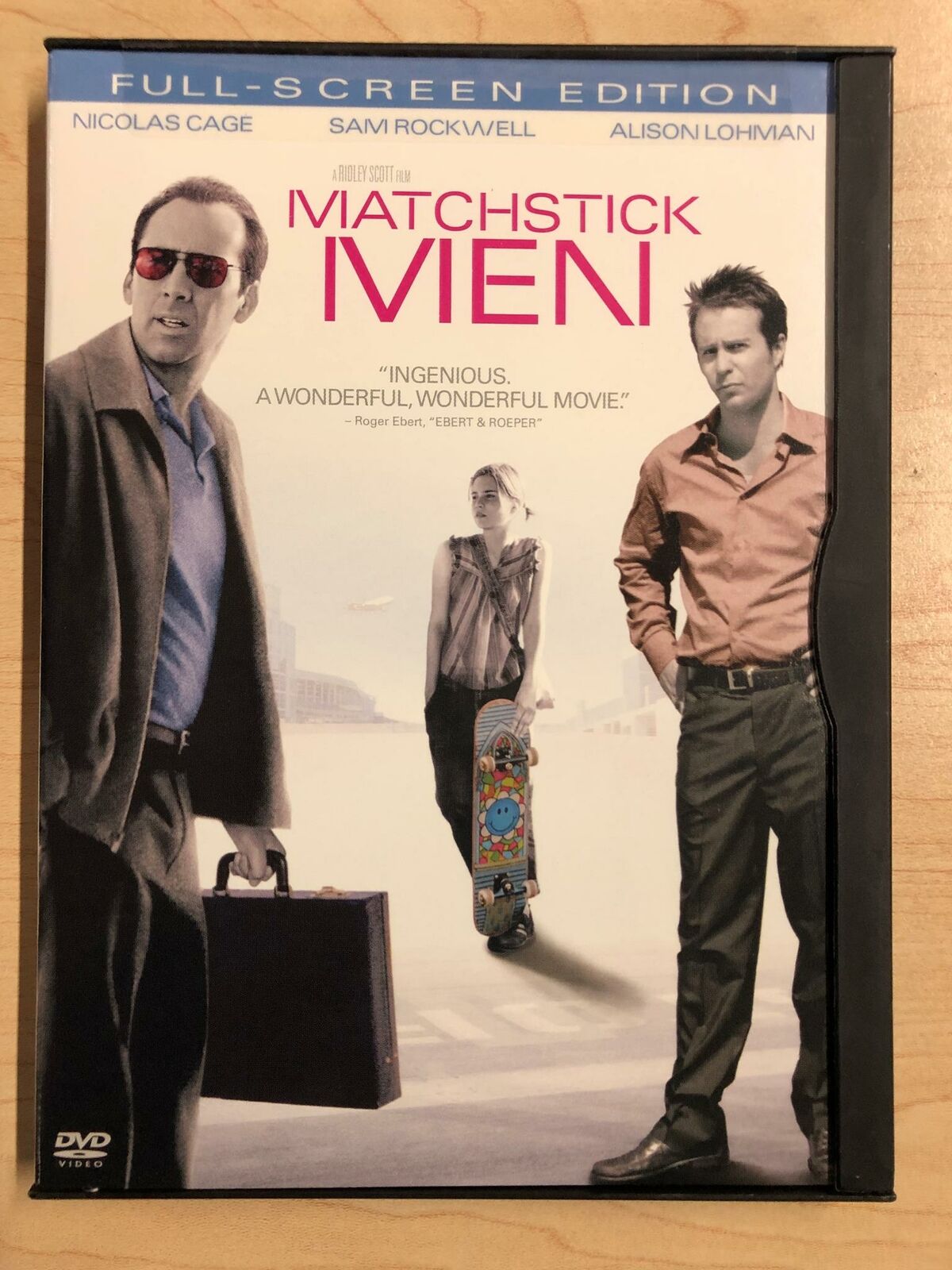 Matchstick Men (DVD, 2003, Full Frame) - G0726