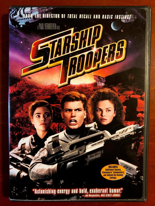 Starship Troopers (DVD, 1997) - J1022
