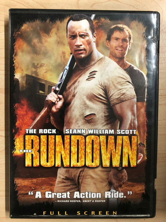 The Rundown (DVD, Full Screen, 2003) - K10