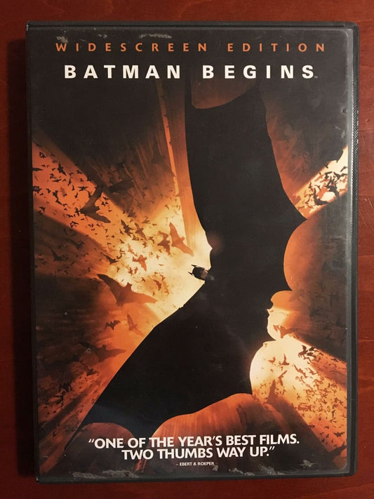 Batman Begins (DVD, 2005, Widescreen) - J1231