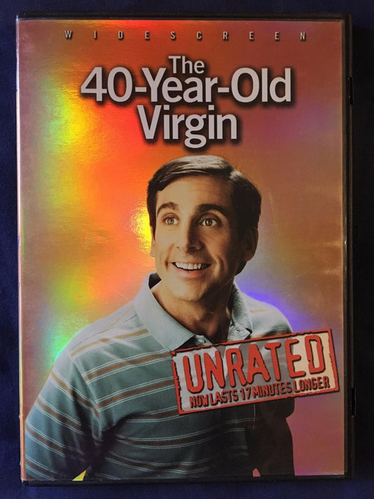 The 40-Year-Old Virgin (DVD, 2005, Widescreen, Unrated) - J1231