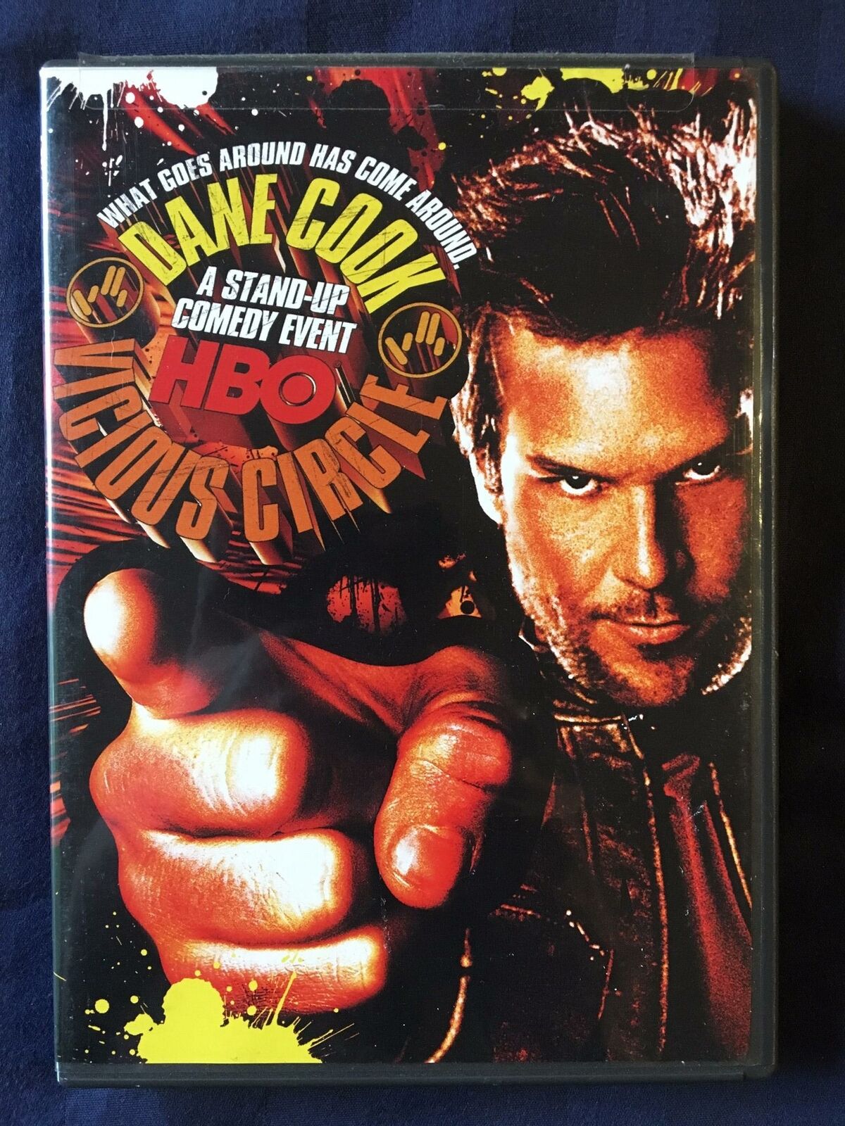 Dane Cook - Vicious Circle (DVD, HBO, 2006) - I1225